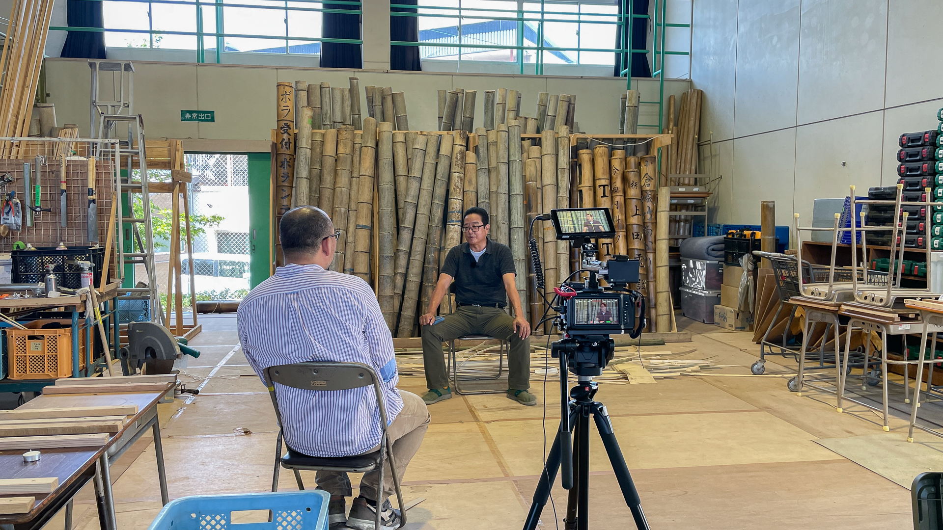 小倉城竹あかりインタビュー